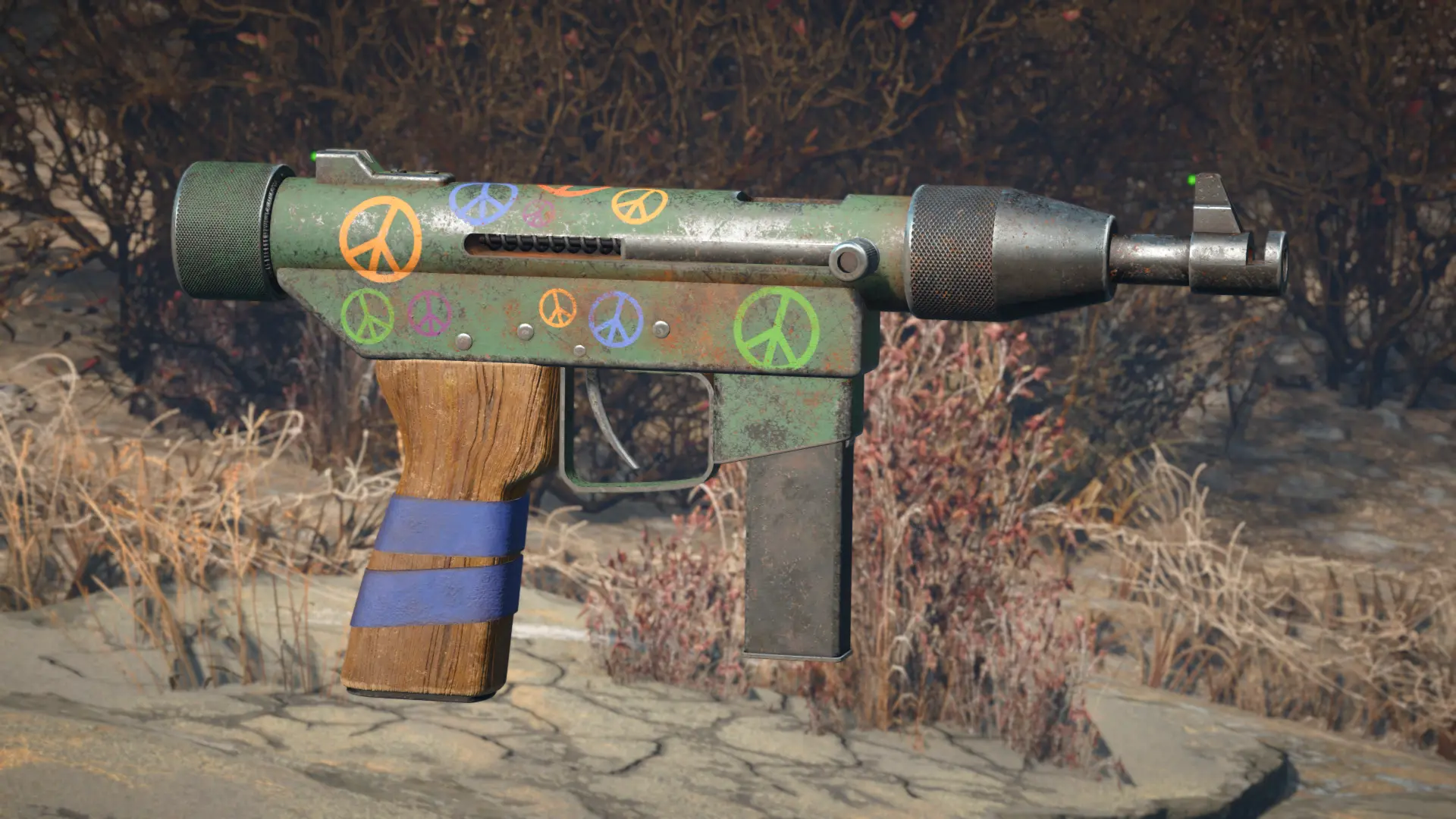 Makeshift .32 SMG (Handmade Borz SMG) at Fallout 4 Nexus - Mods and ...