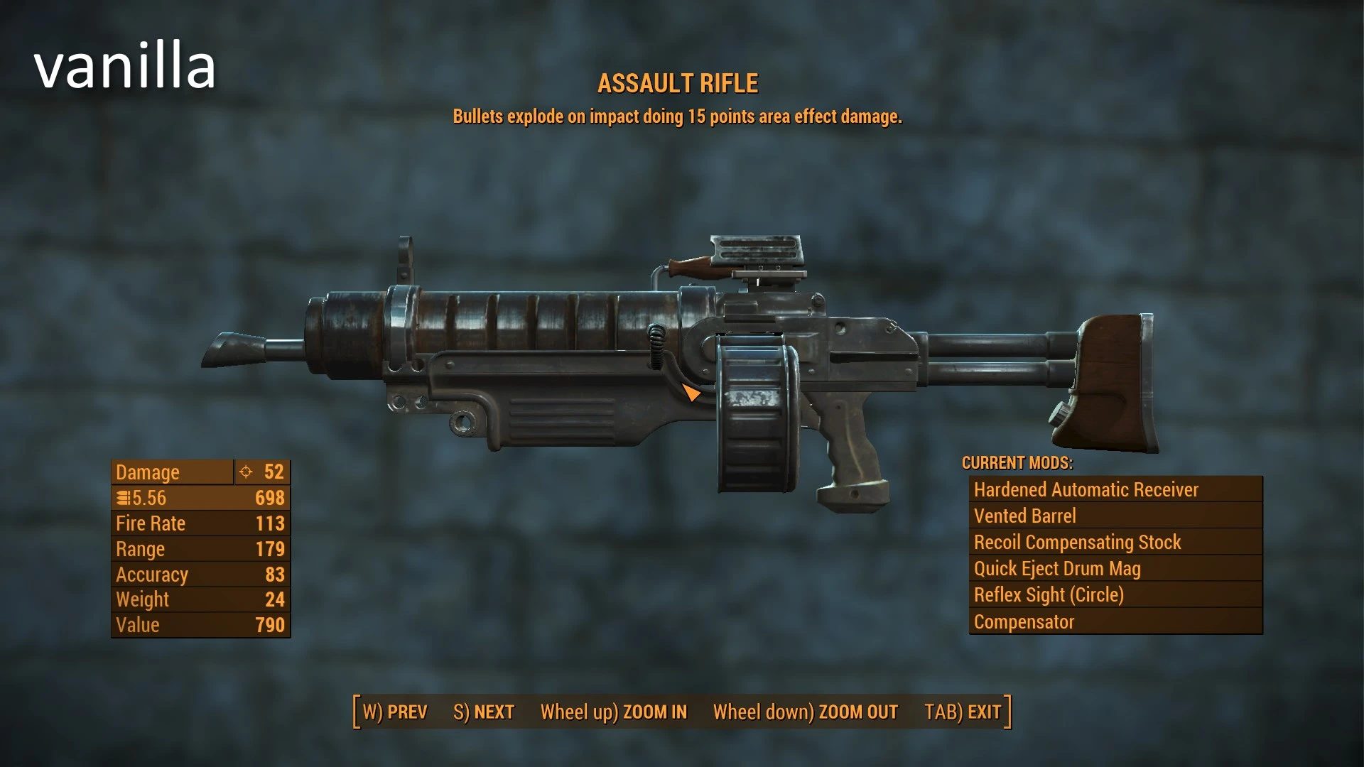 Fallout 4 handmade assault rifle фото 73