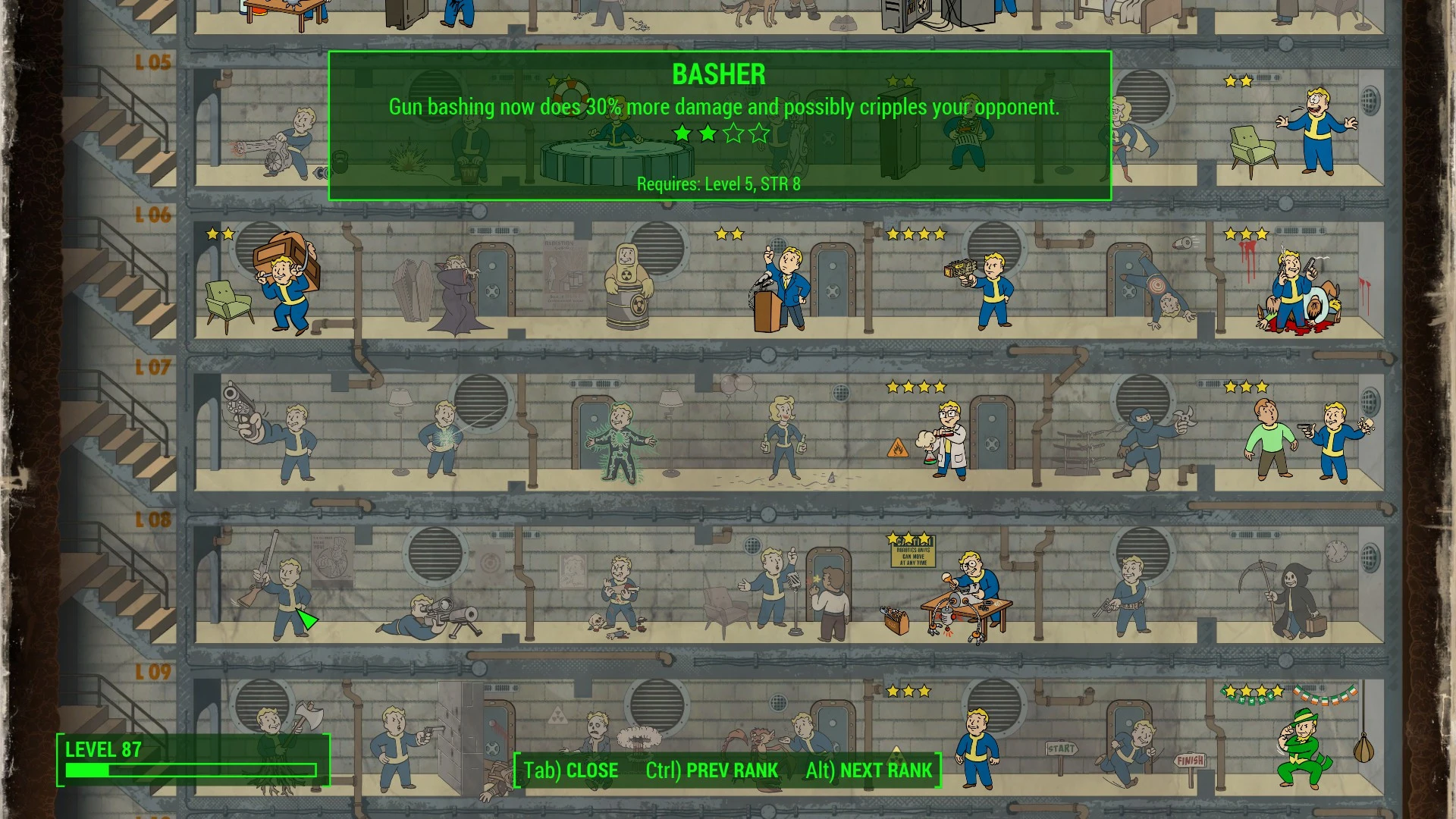 Fallout 4 special таблица фото 69