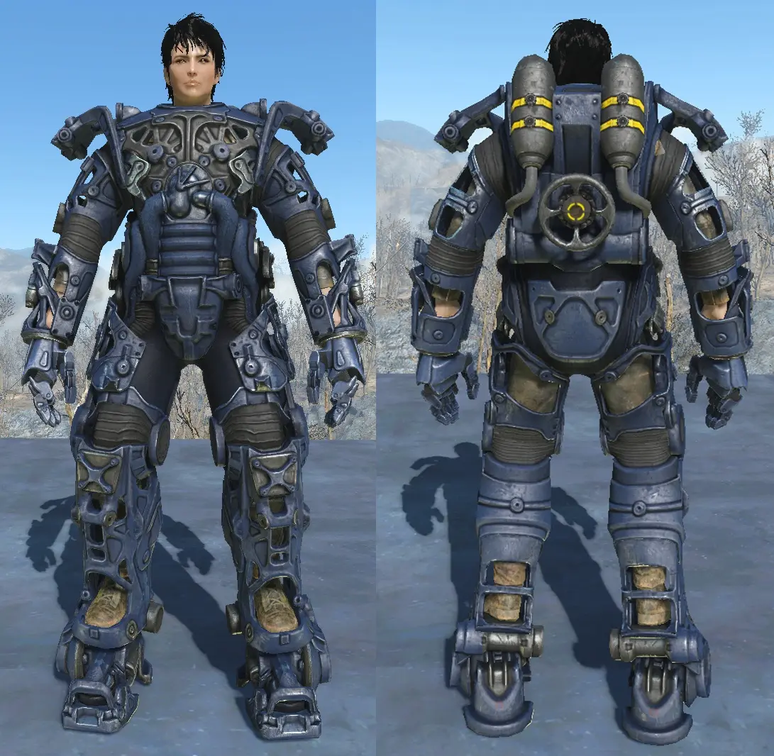 T 60 Gipsy Danger Power Armor Paint Standalone At Fallout 4 Nexus Mods And Community