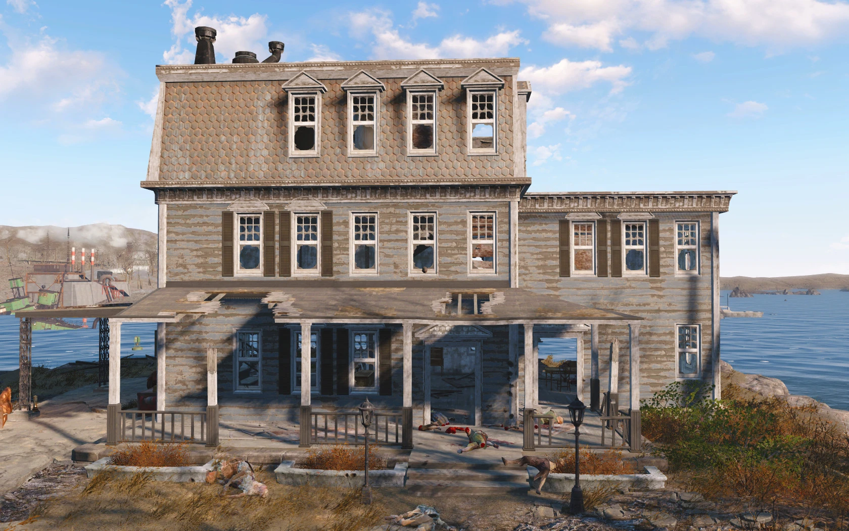 Fallout 4 особняк семьи крупов строить укрепления фото 1