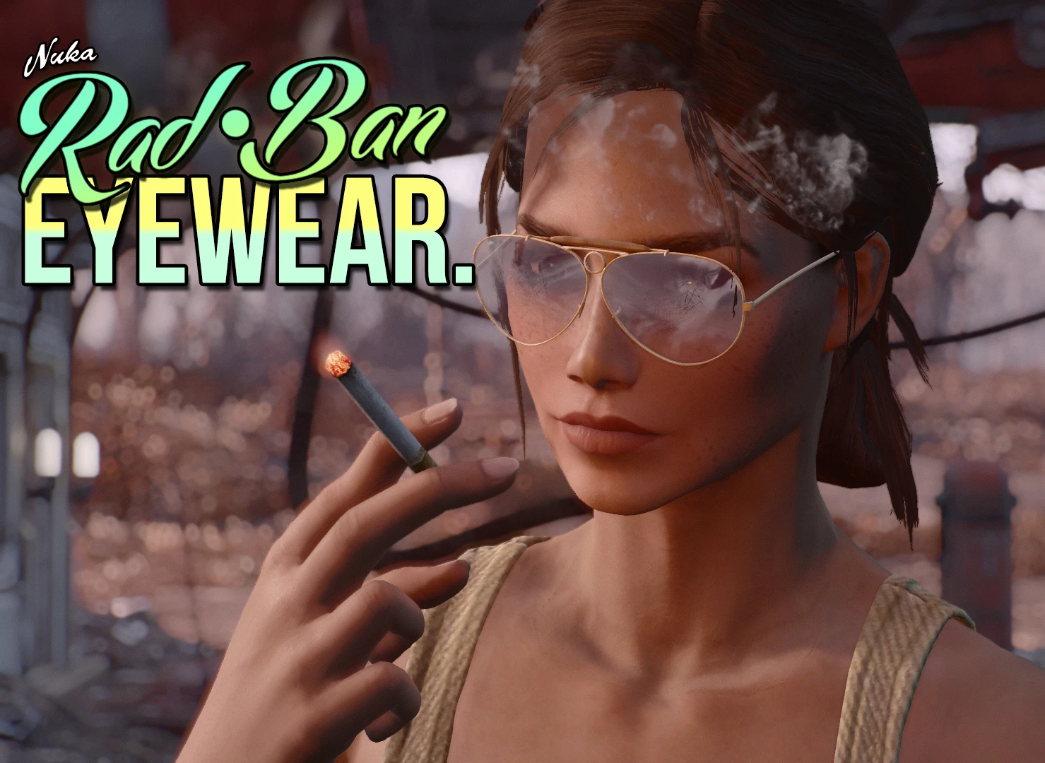 Fallout 4 rad ban eyewear фото 2