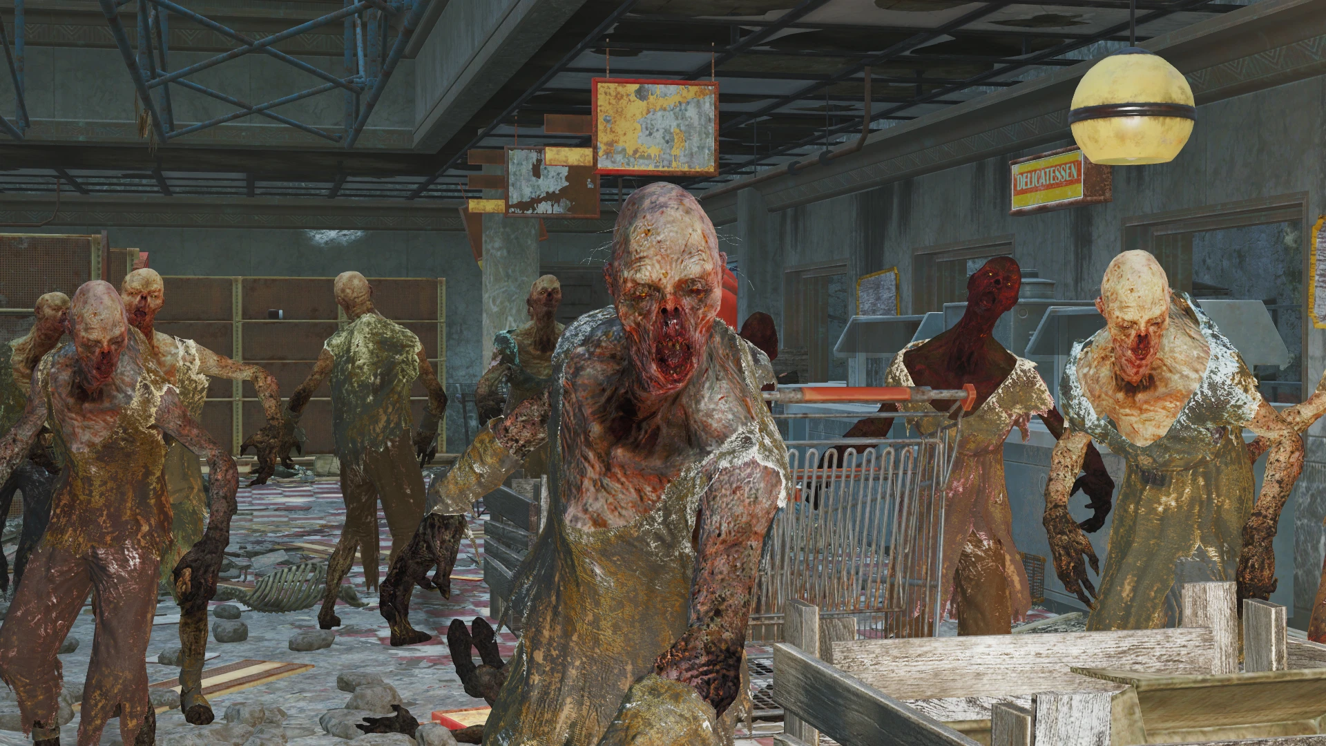 Fallout 4 more feral ghouls фото 17