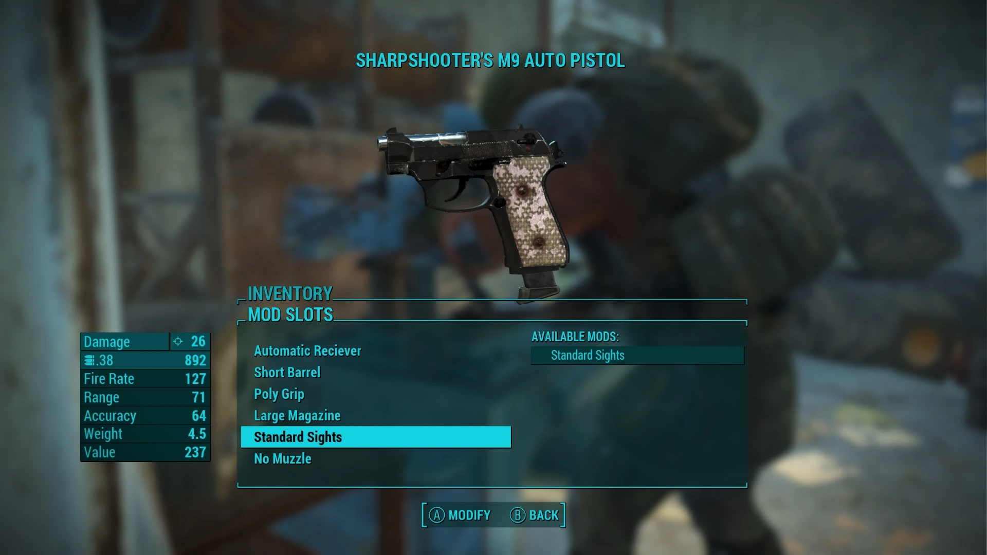 Fallout 4 пистолет лоренцо как получить фото 18