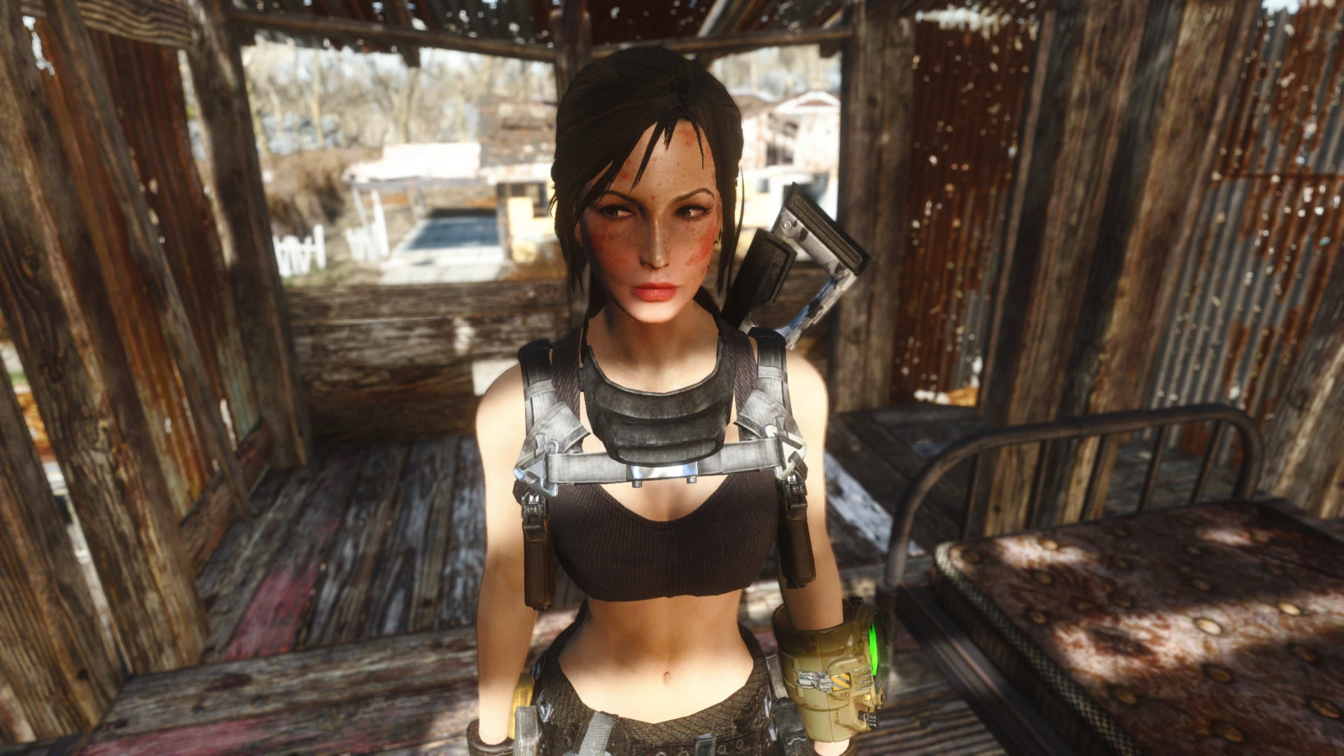 Fallout 4 lara croft фото 9
