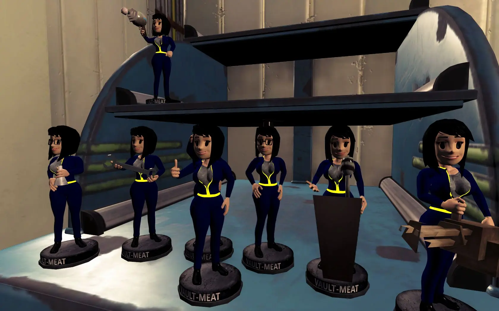 fallout 3 vault 101 bobbleheads fallout 3 vault 101 bobbleheads