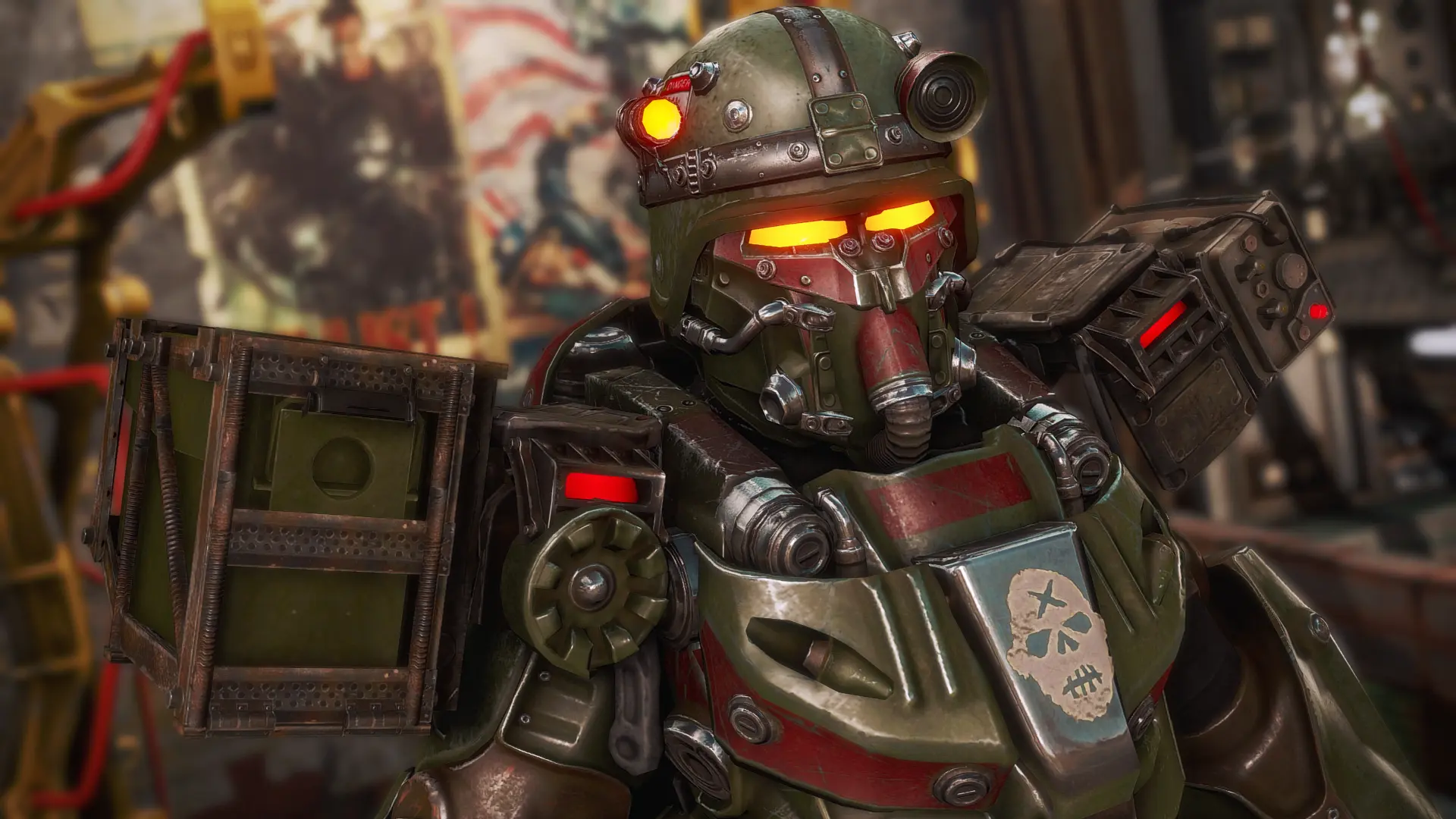 Tumbajamba's Gunner Power Armor at Fallout 4 Nexus - Mods and community