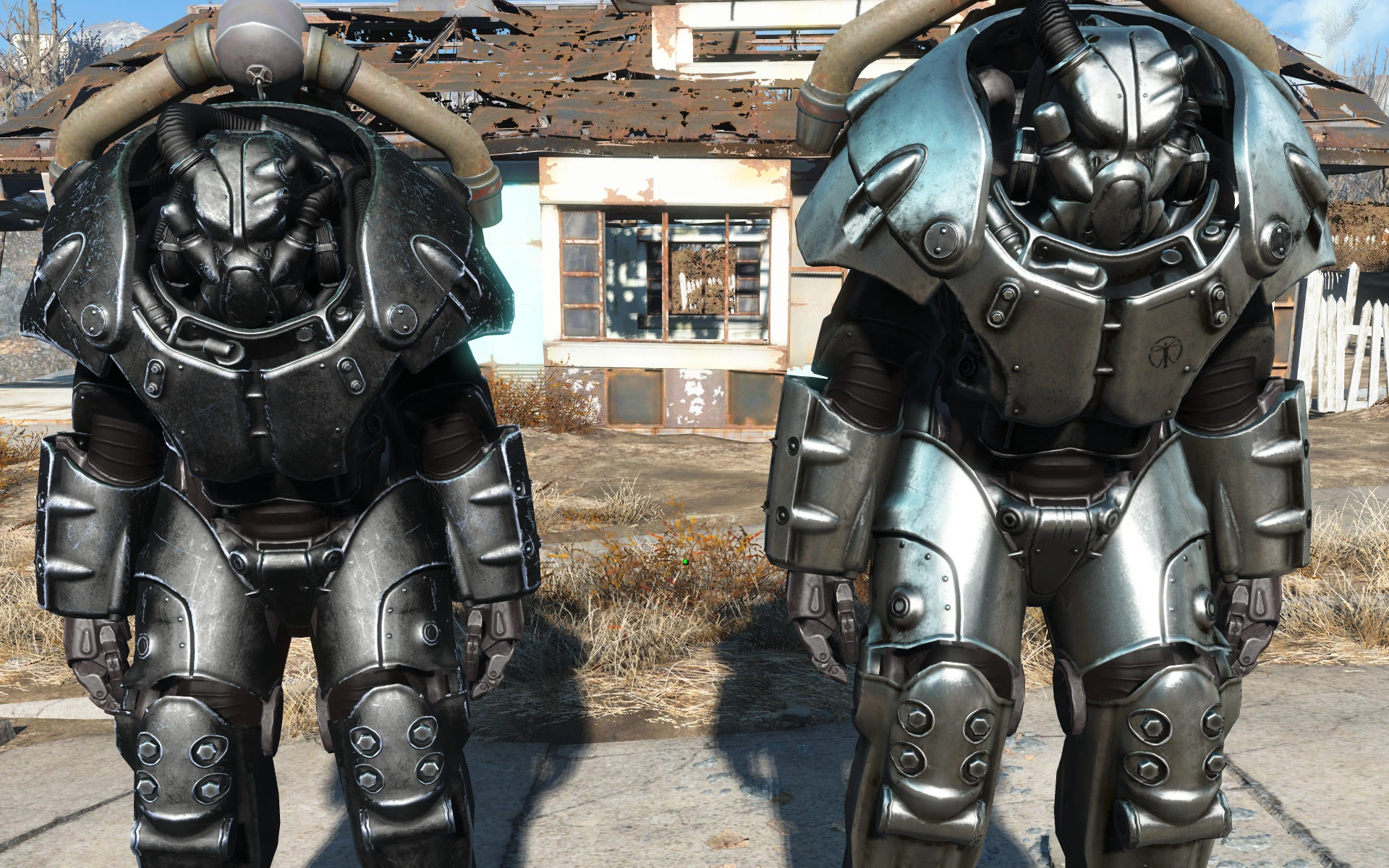 Fallout 4 power armor spawn фото 8
