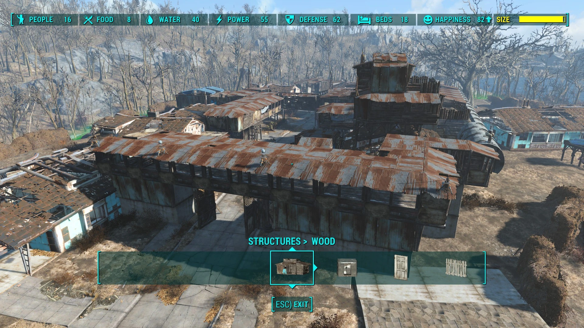 Fallout 4 больше места для строительства фото 34