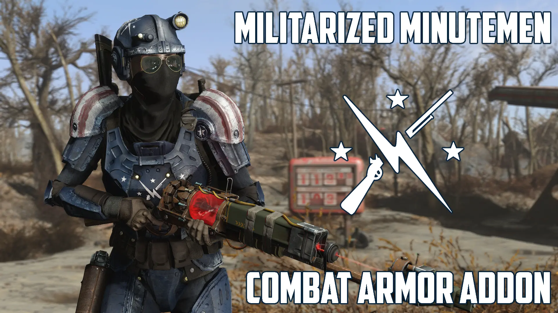 Militarized Minutemen Combat Armor Addon at Fallout 4 Nexus - Mods and ...