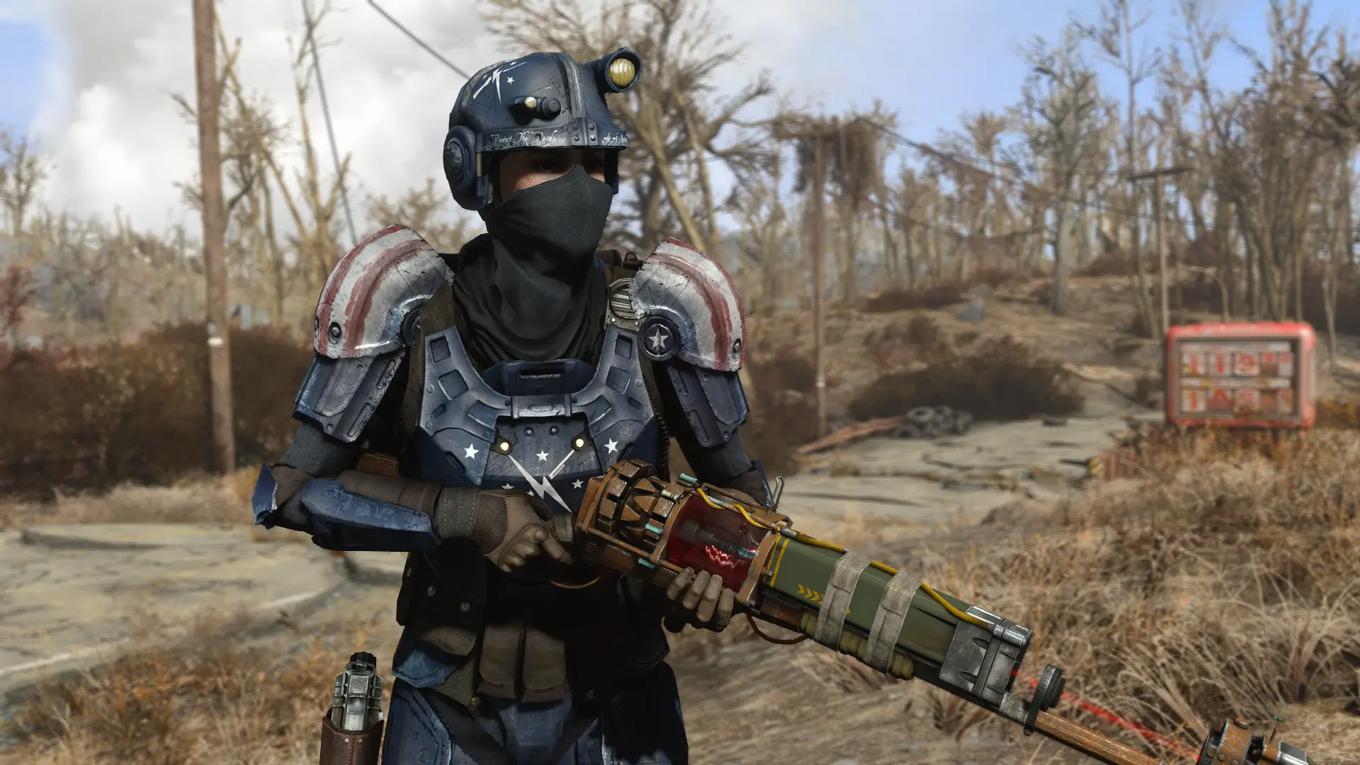 Militarized Minutemen Combat Armor Addon at Fallout 4 Nexus - Mods and ...