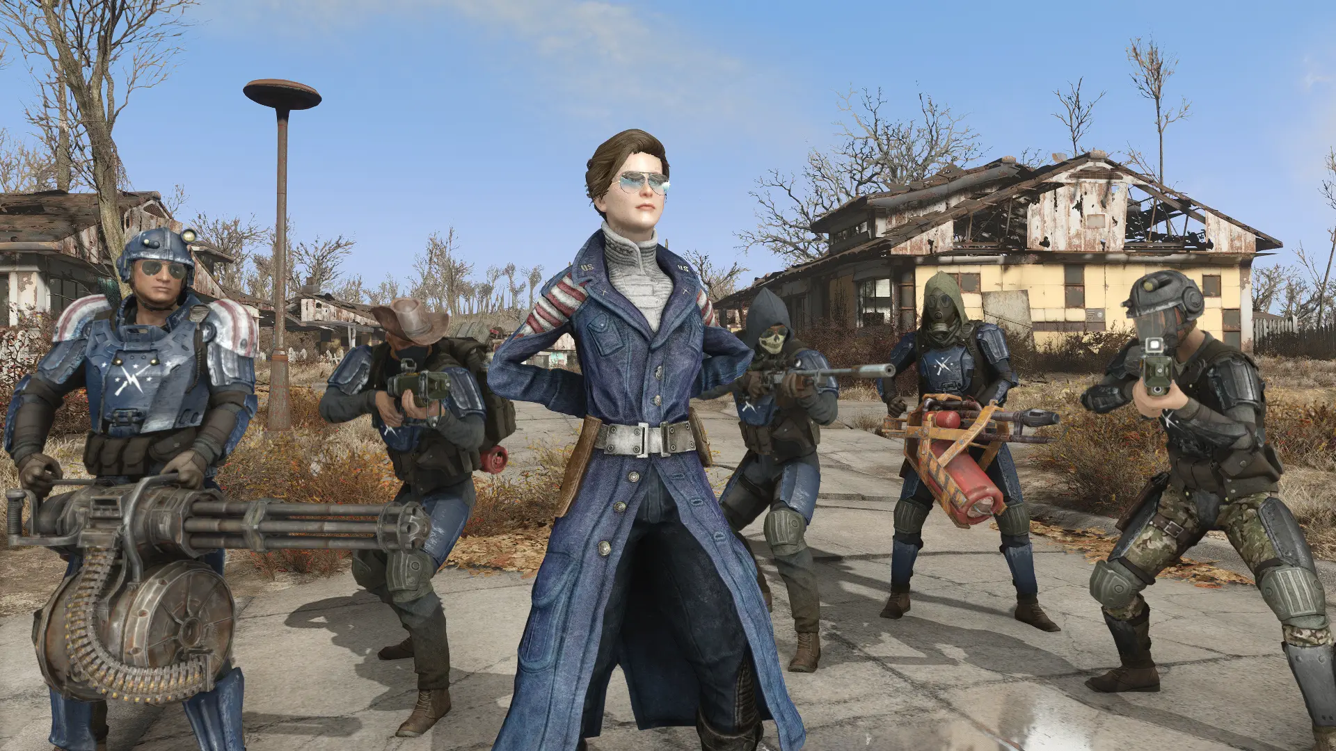 Militarized Minutemen Combat Armor Addon at Fallout 4 Nexus - Mods and ...