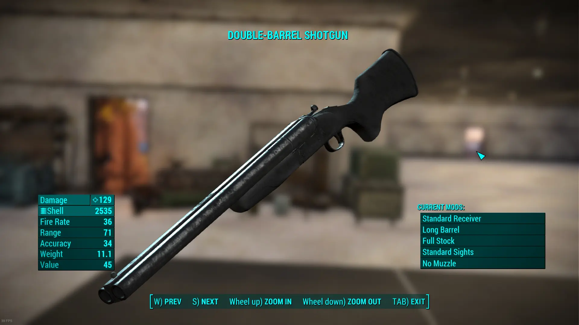 Double barrelled shotgun fallout 4 фото 15