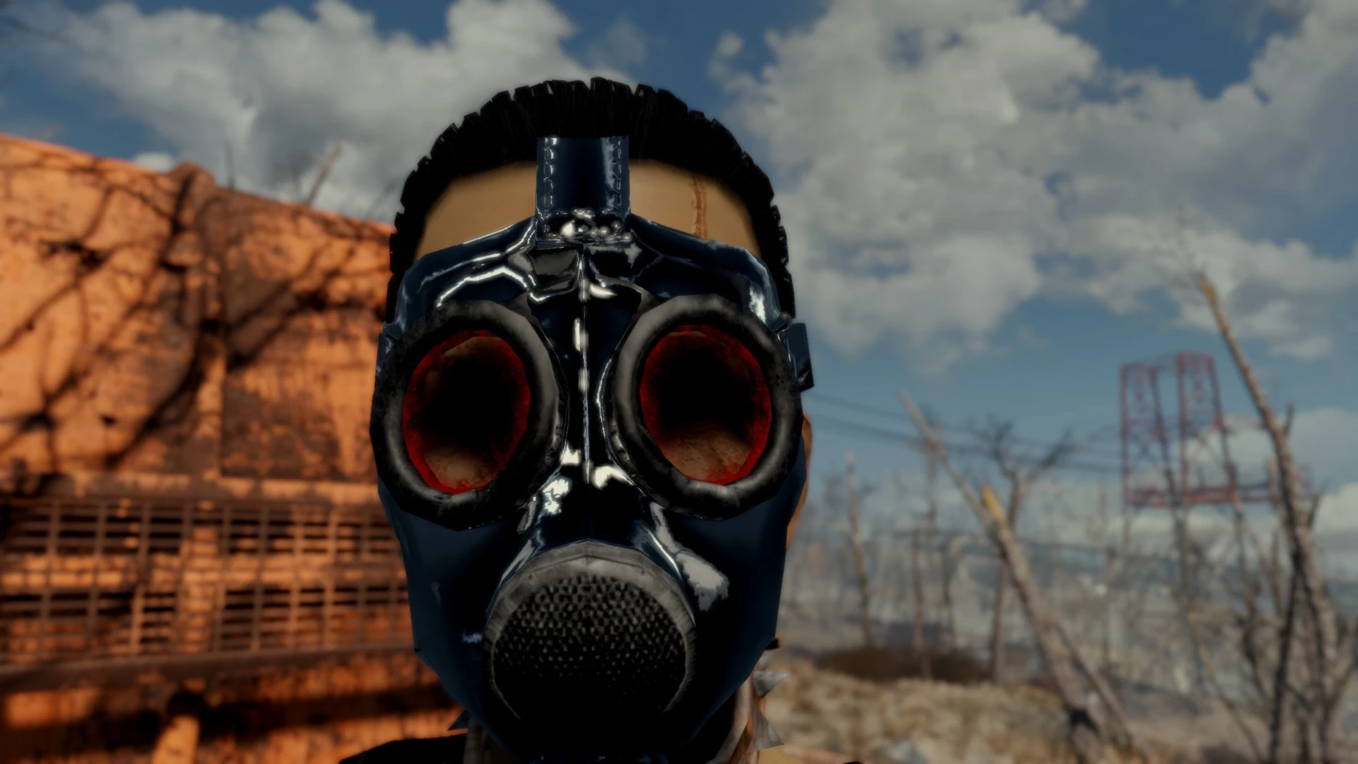 fallout 4 black gas mask with goggles