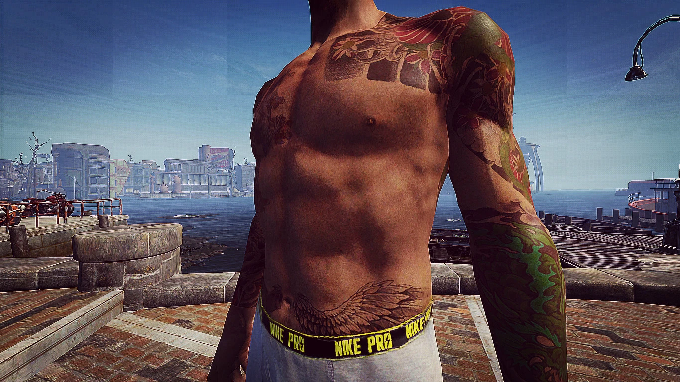 Fallout 4 body tattoo фото 17