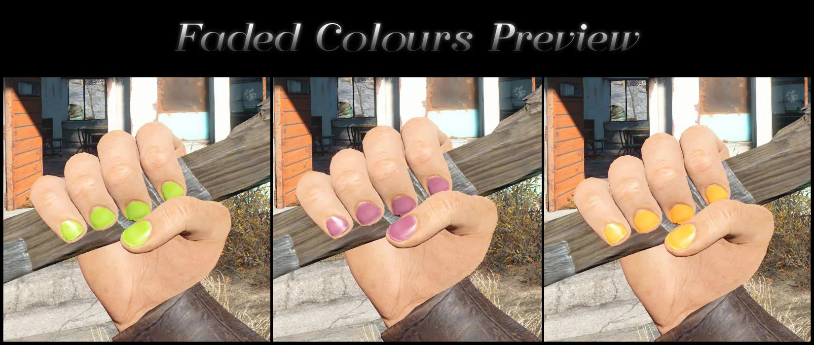 Nail Polish at Fallout 4 Nexus Mods and community