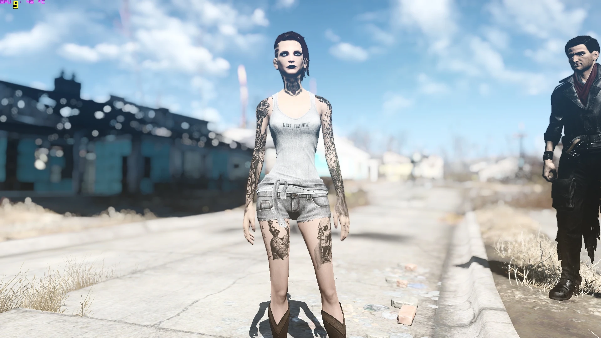 Fallout 4 как набить тату фото 70