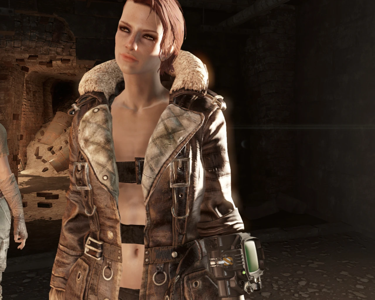 Fallout 4 кожаная куртка пилота фото 12
