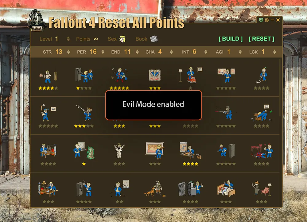 fallout 4 nexus perk points