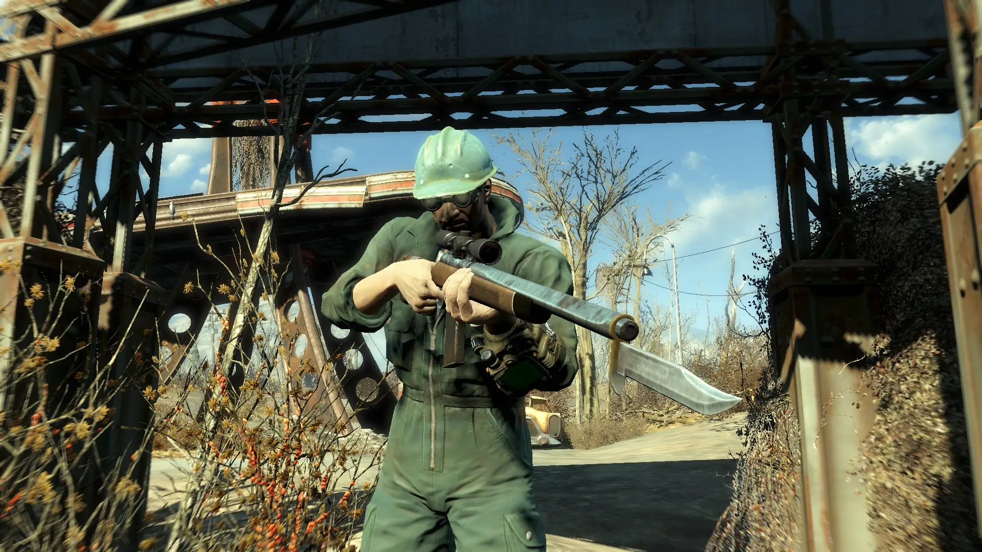 Fallout rp. Фоллаут 4 механик. Комбинезон механика Fallout 4. Mexanik из фоллаут. Протрон механик фоллаут.