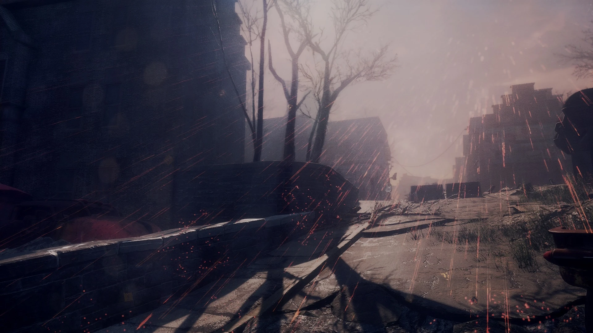 Fallout 4 белый экран во время дождя фото 13