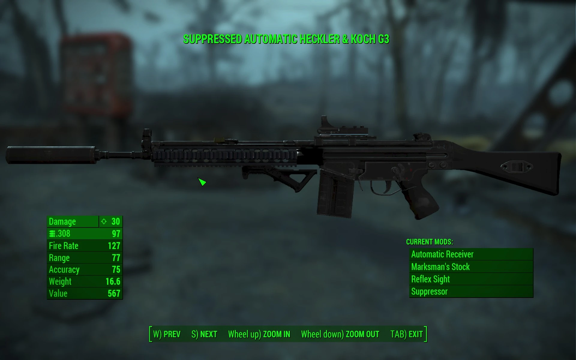 Fallout 4 штурмовая винтовка из fallout 3 фото 93