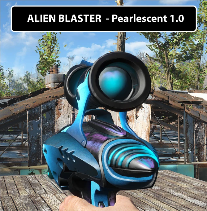fallout 4 alien blaster mod