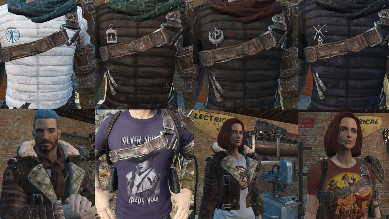 The Casual Wanderer - Standalone Armors at Fallout 4 Nexus - Mods ...