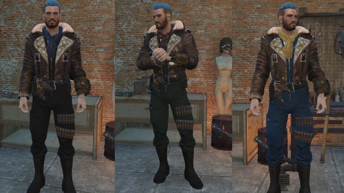 Fallout 4 куртка и джинсы стиляги фото 5