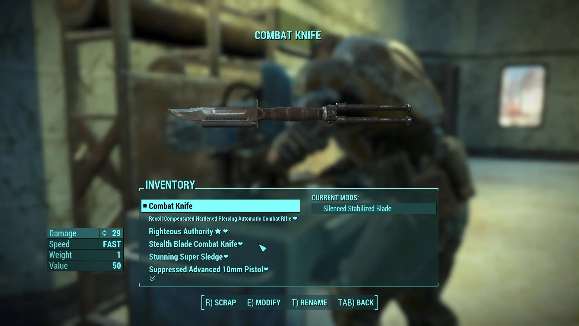 Fallout 4 combat knife фото 46