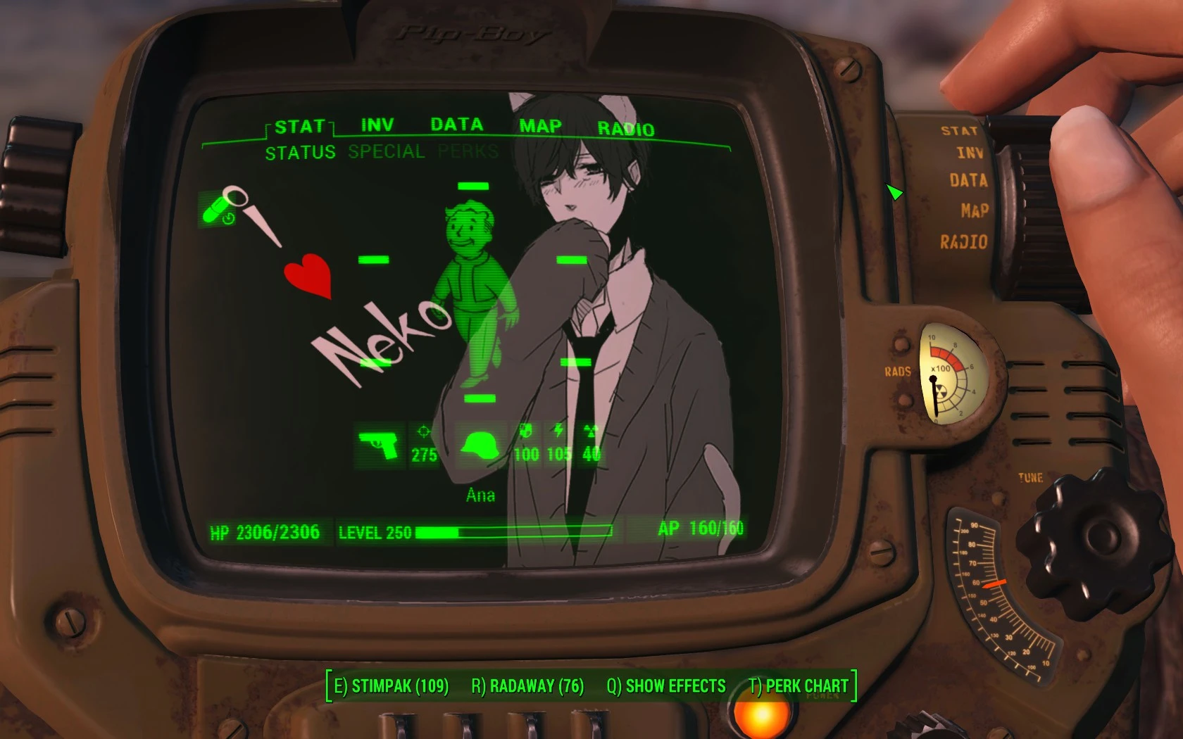 use the network scanner fallout 4