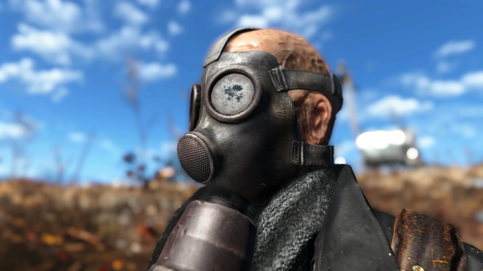 Fallout 4 противогаз и шлем фото 4