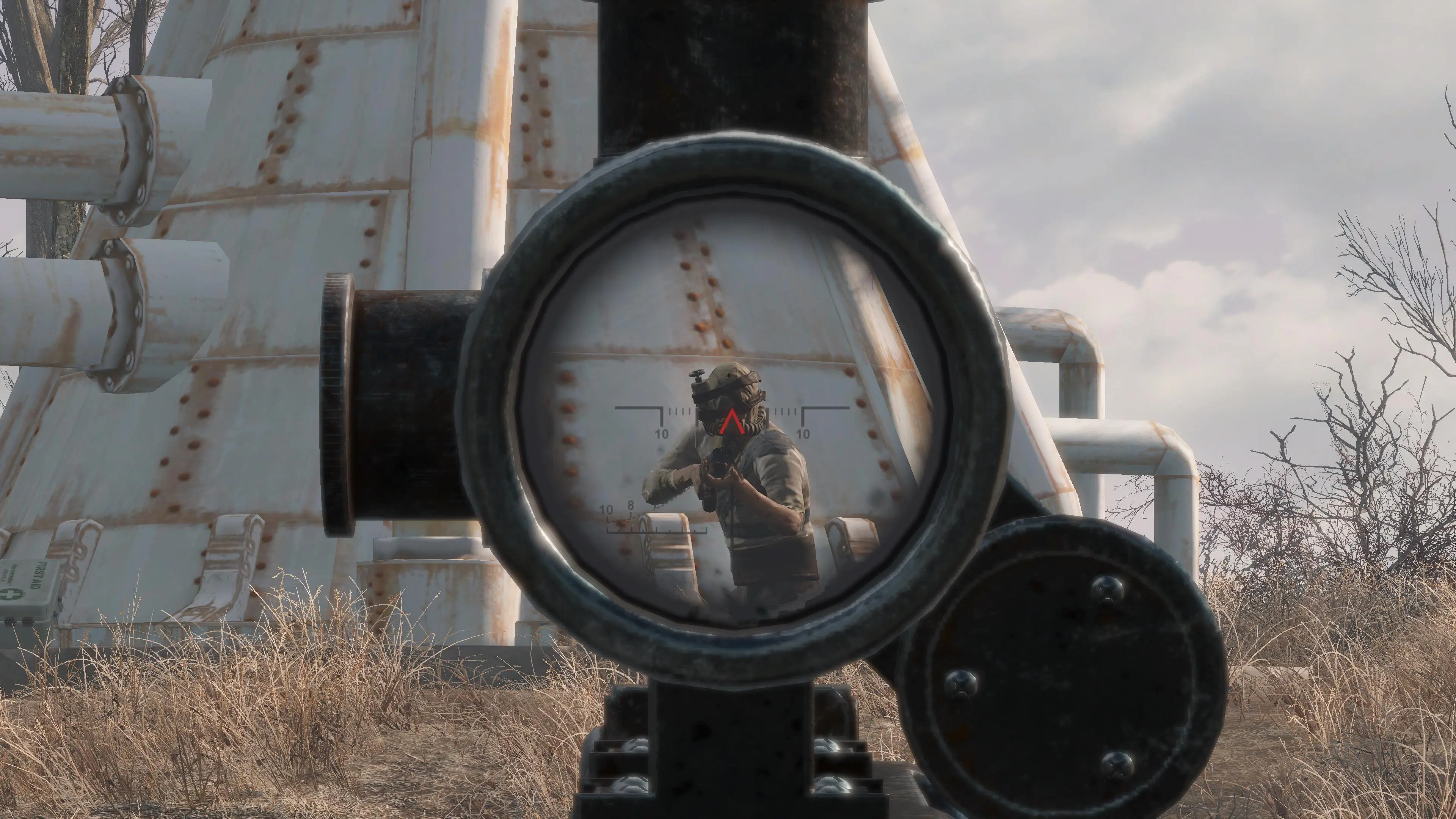 fallout see through scopes