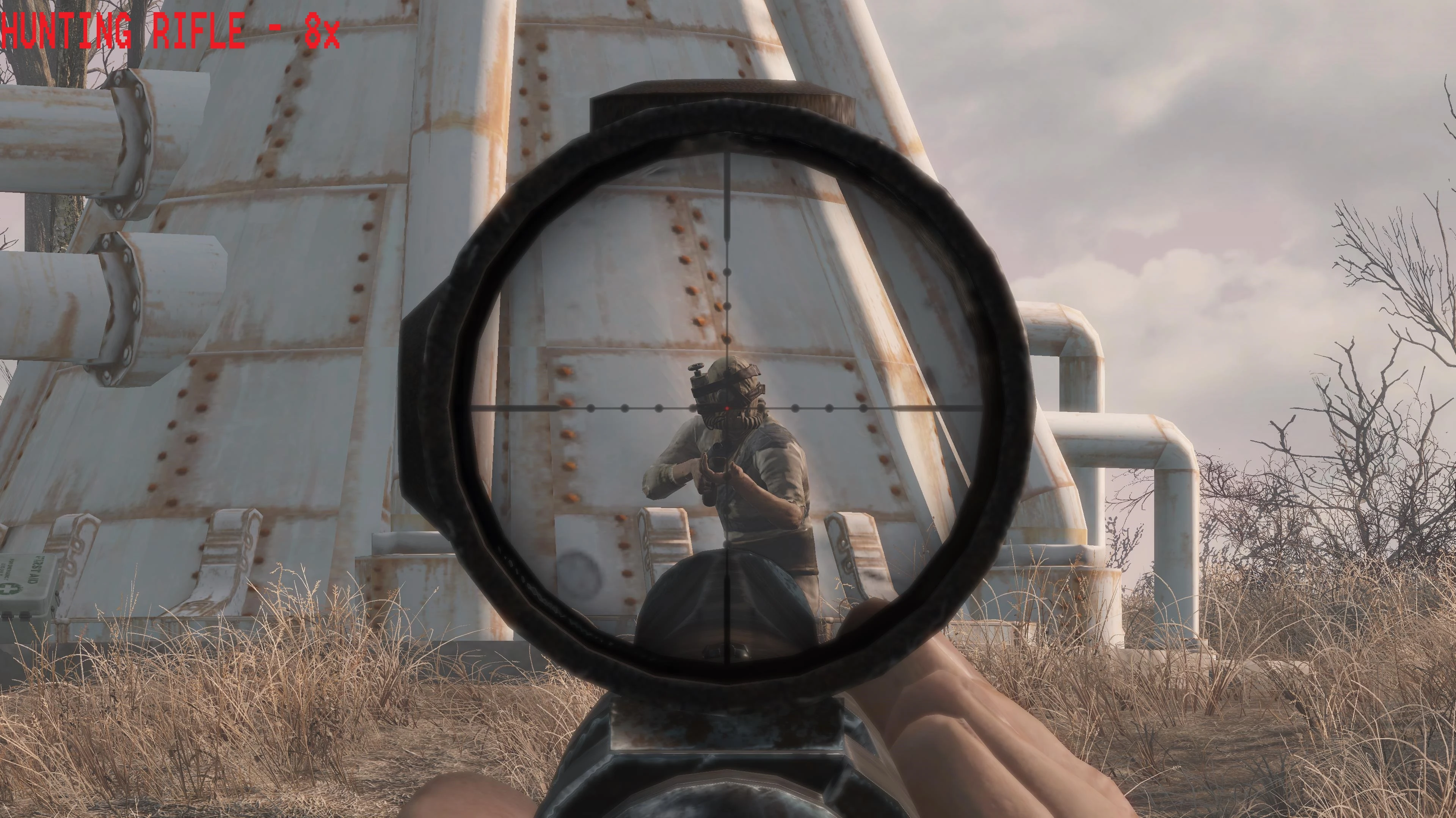 Fallout 4 see through scopes framework (119) фото