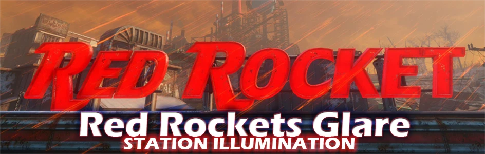 Фоллаут red head sound. Fallout 4 Red Rocket. Rocket's Red glare. Red Rocket шрифт. Red Rocket вывеска.