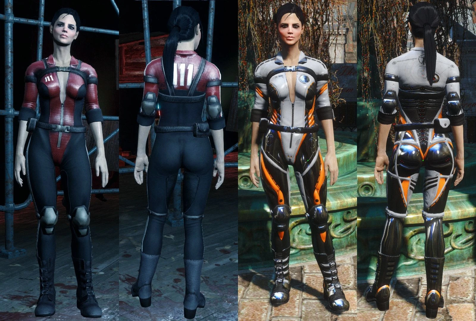 JB Slooty Vault and X 92 Power Suits. 