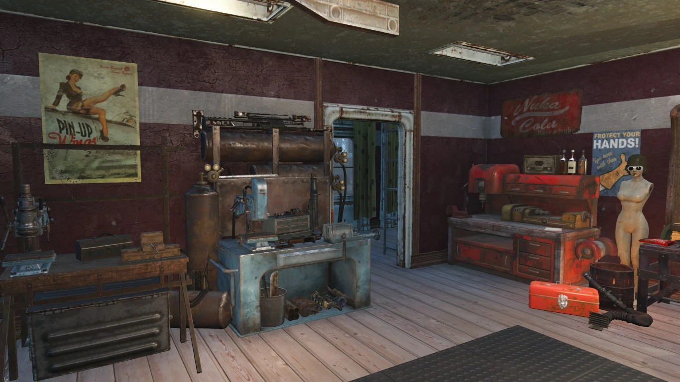 Fallout 4 поставить дверь фото 73
