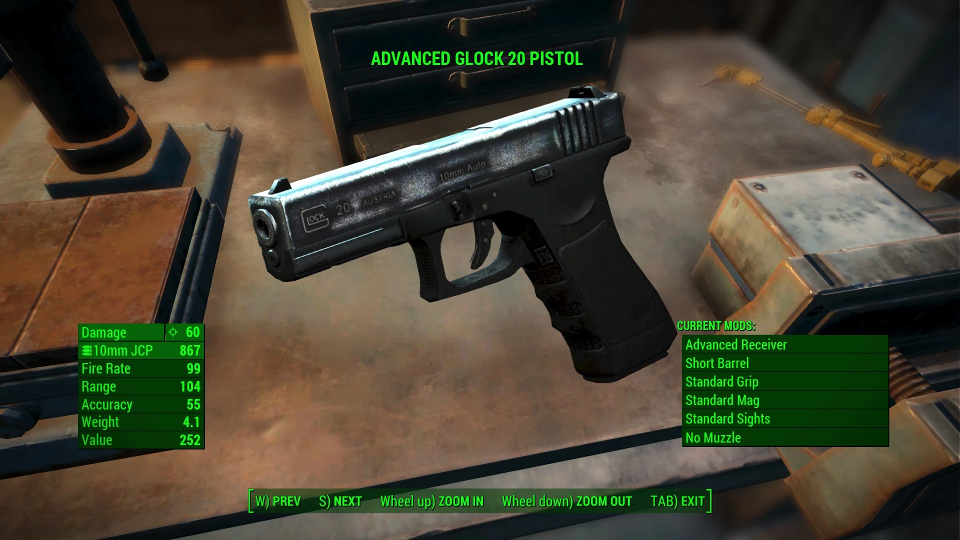Fallout 4 10 mm pistol replacer фото 29