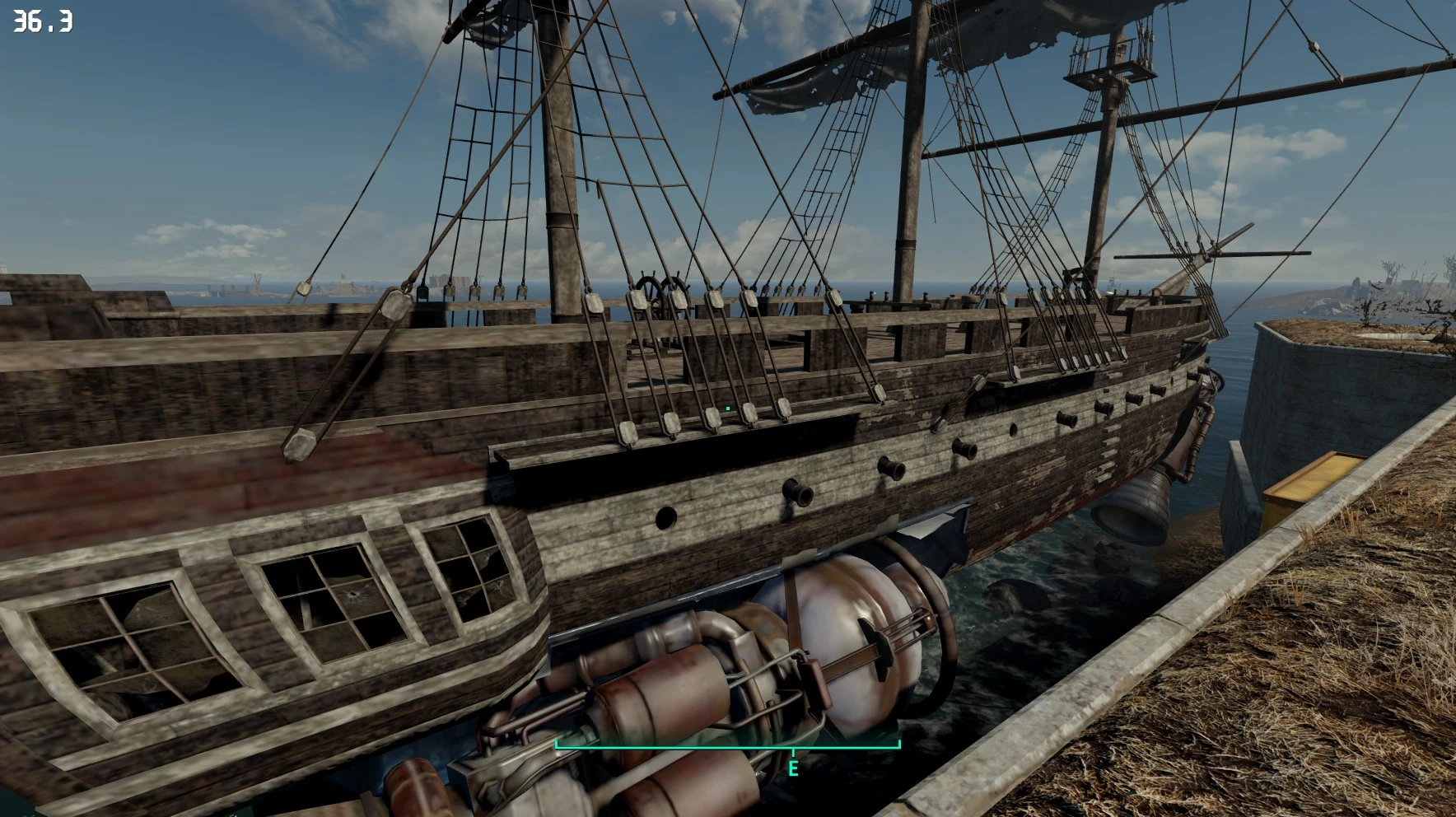 Fallout 4 корабль конститьюшн фото 74