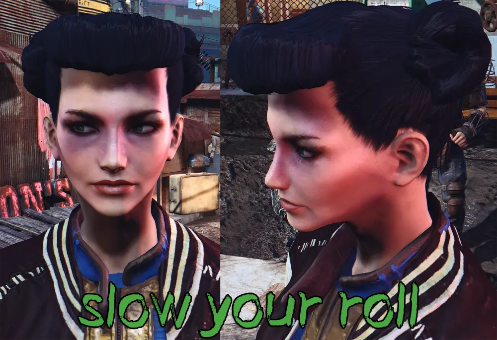 Crocodile Hairstyle at Fallout 4 Nexus - Mods and community