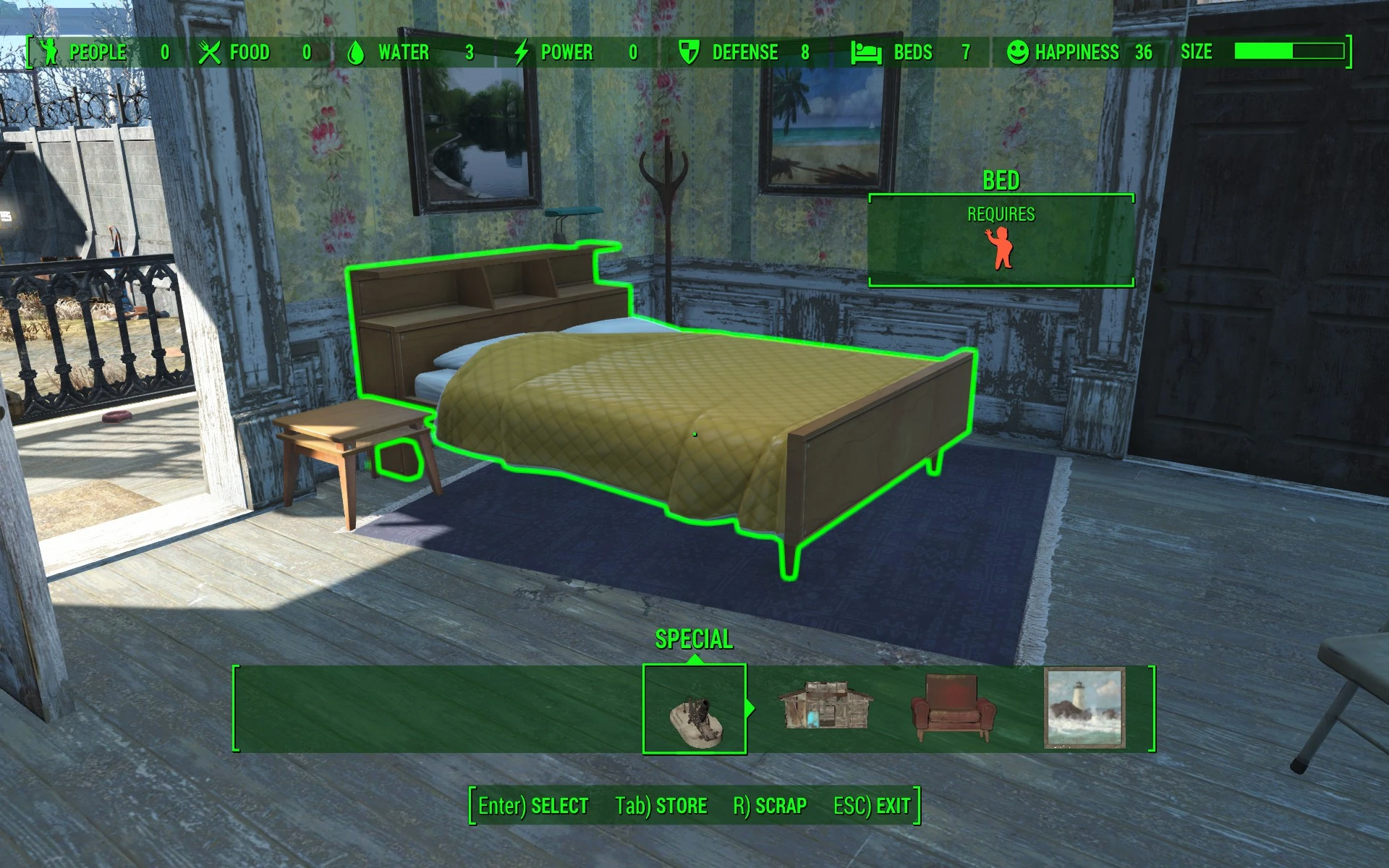 Fallout 4 создание кроватей фото 24