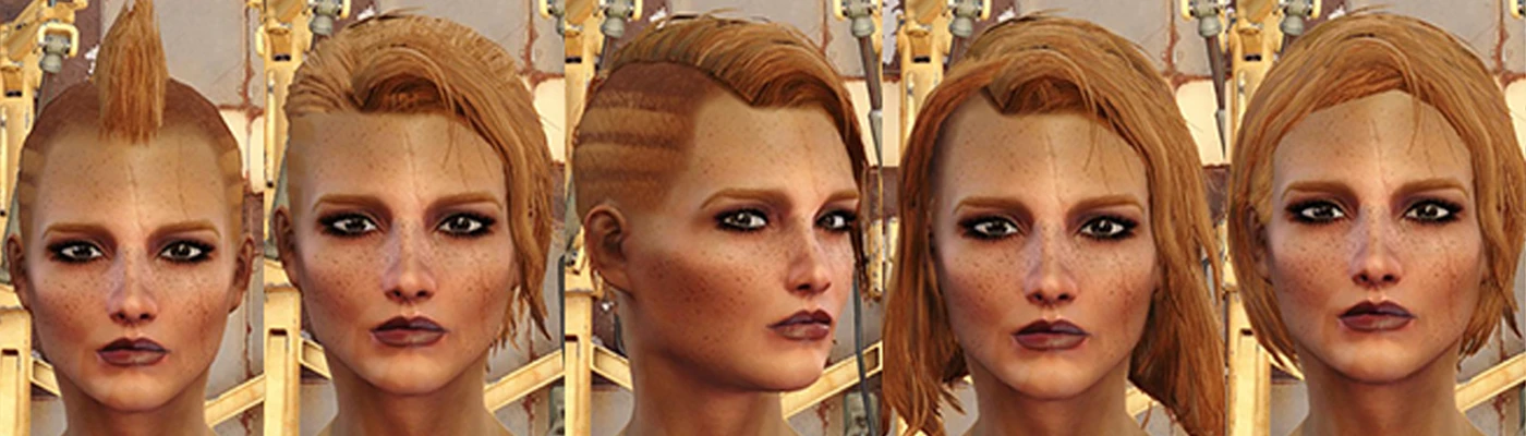 Unique Hairstyles 1 in Props - UE Marketplace