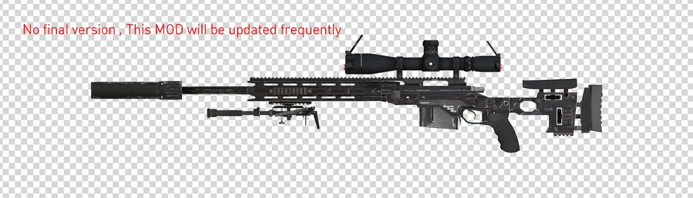 sniper rifle 12x scope