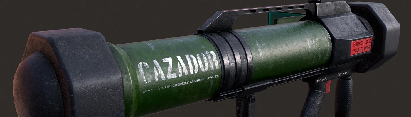 Cazador Missile Launcher at Fallout 4 Nexus - Mods and community