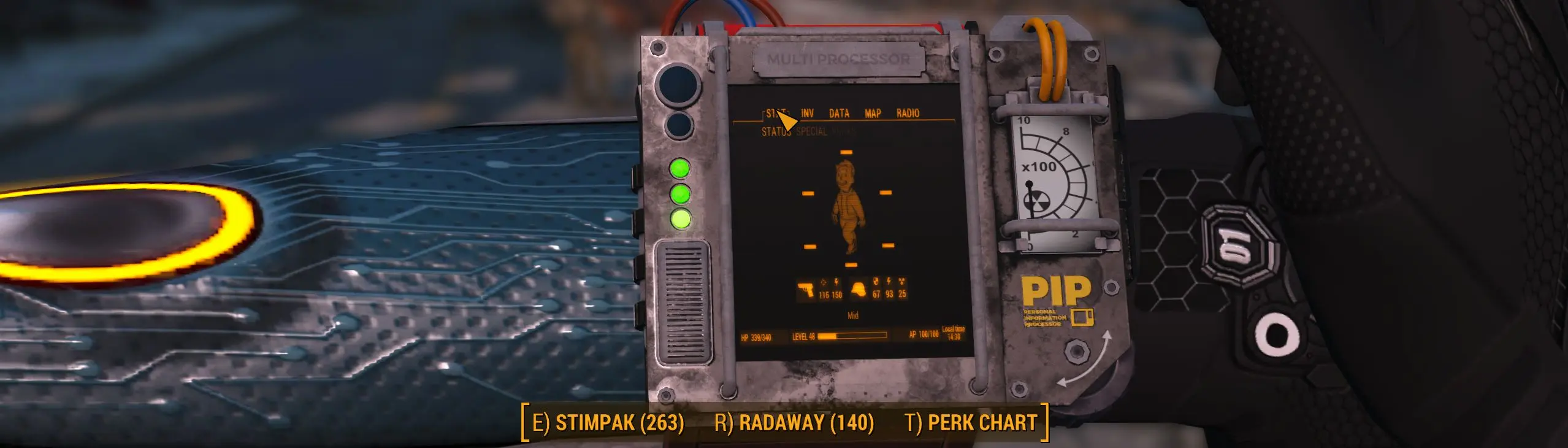 A Small Pip-Watch - Simple Small Working Pip-Boy Replacer at Fallout 4  Nexus - Mods and community