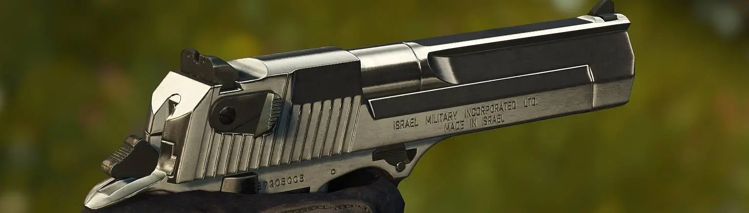 AnotherOne's IMI .50AE Desert Eagle CWH Support at Fallout 4 Nexus ...