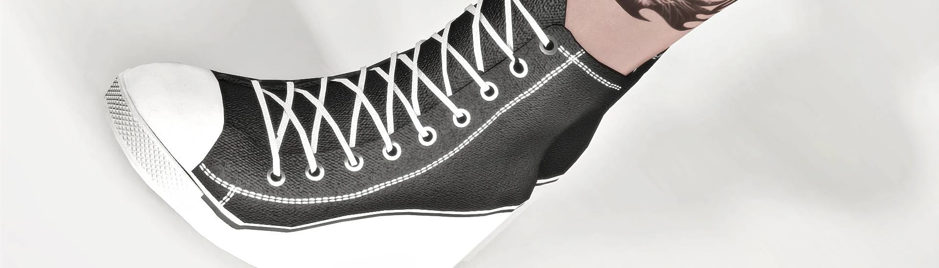 Stylish Converse Heels