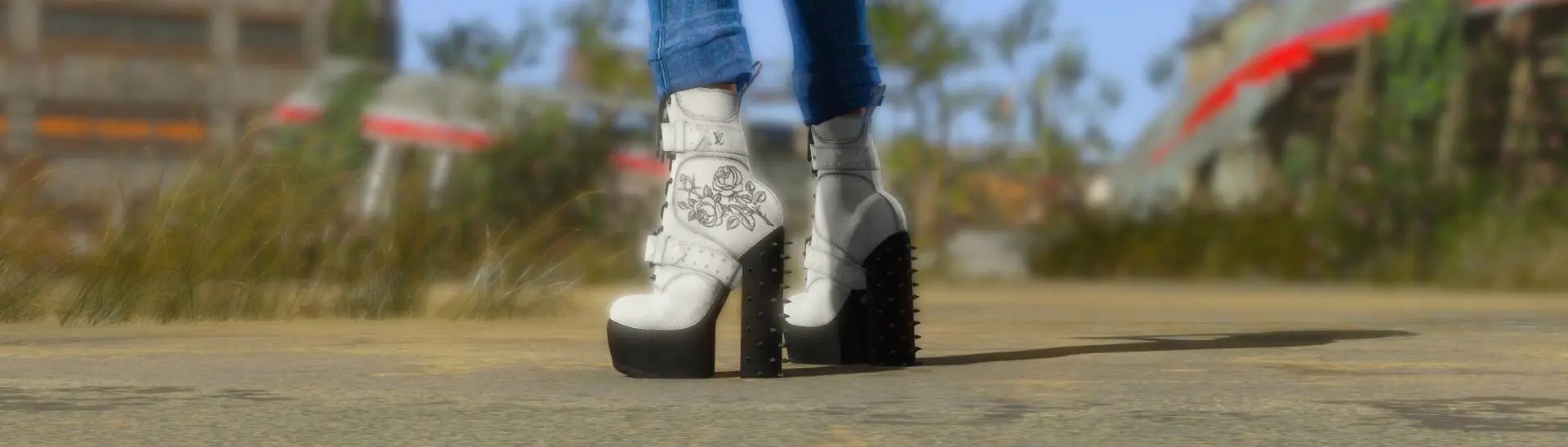 Louis Vuitton Platform Heels V1 at Fallout 4 Nexus - Mods and