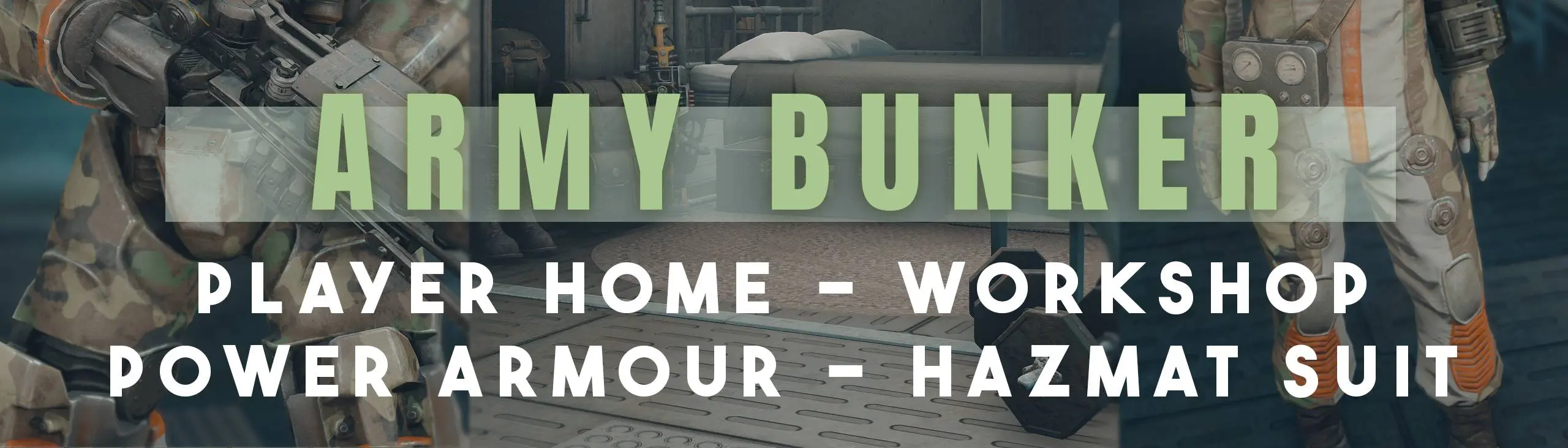 Fallout 4 Mod Showcase: Sanctuary Bunker Player Home by Elianora 