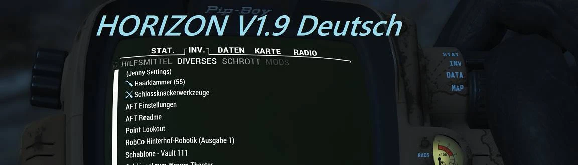 🧠👨🏼‍🏫 Fallout 4 - Horizon 1.9.3 - Traduzido PT-BR - 03 
